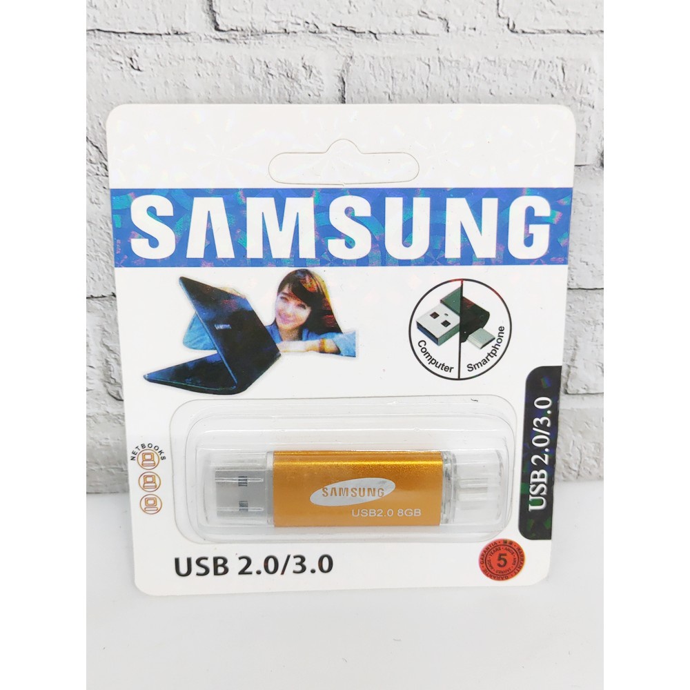 Flashdisk OTG Samsung 2 / 4 / 8 / 16 / 32 / 64gb Flash Disk OTG / USB Drive