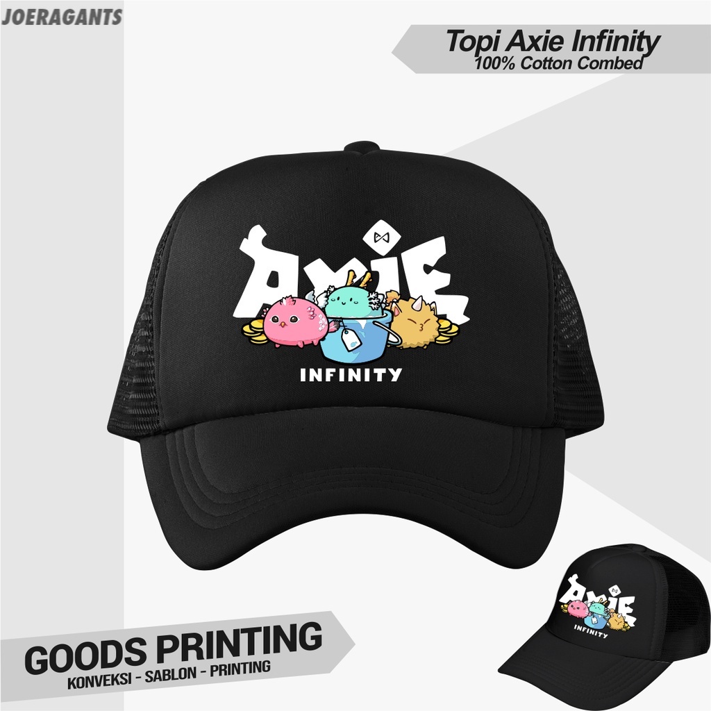 Topi Axie Infinity / Topi Trucker Axie Infinity joeragants