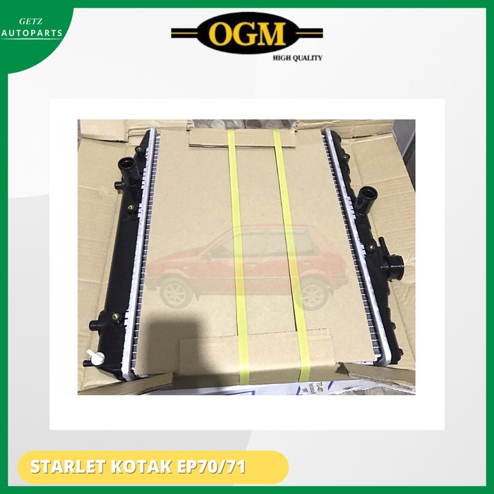 Radiator Toyota Starlet Kotak EP70/EP71 - ORIGINAL OGM