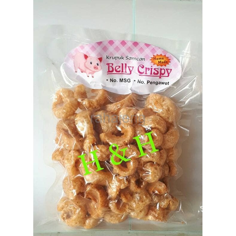 

KERUPUK BABI SAMCAN ( 100 gram )