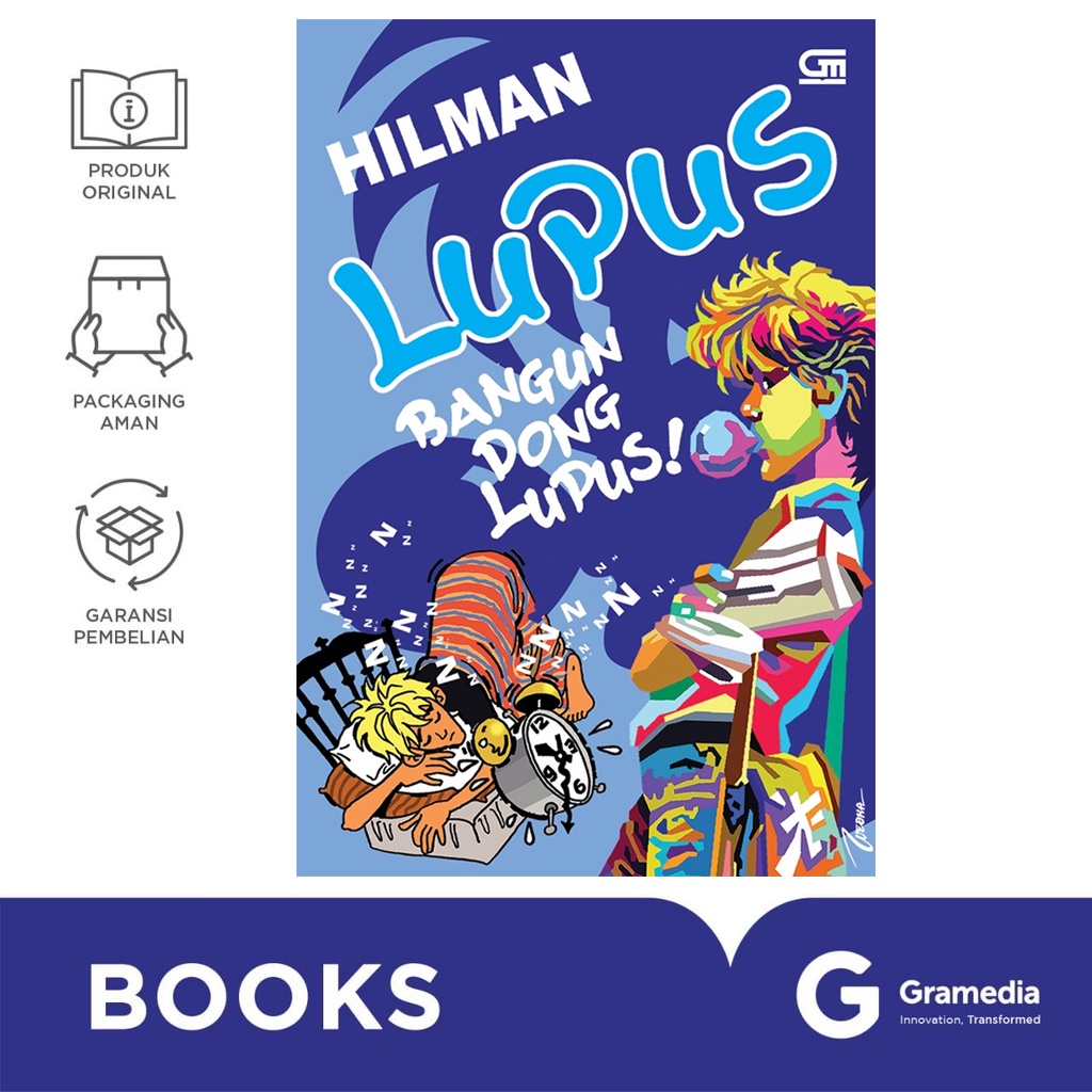 Gramedia Bali - Lupus: Bangun Dong Lupus!