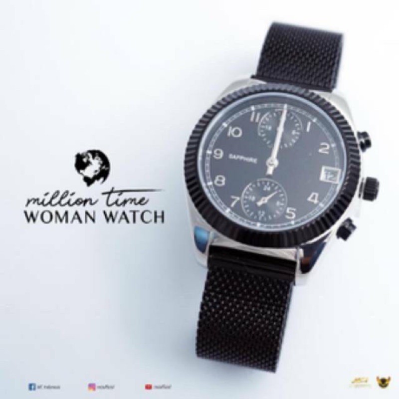 Million Time Women/Man Watch Jam Tangan MCi Germanium Kesehatan