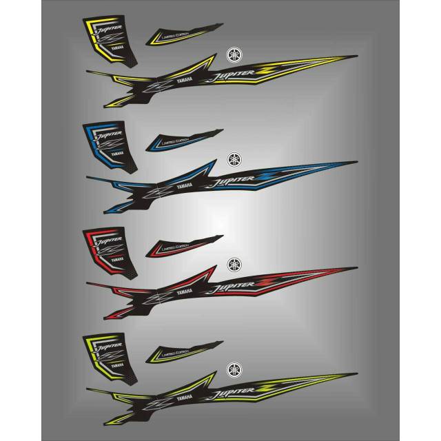 STRIPING STICKER JUPITER Z BURHAN SPARK TERBARU