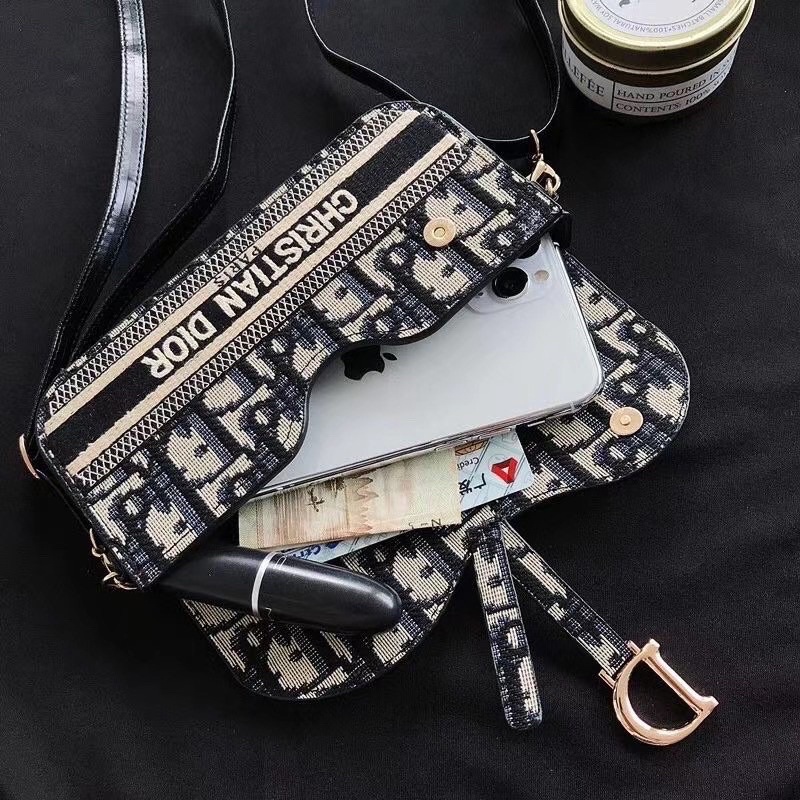 Tas sling bag cdior tas hp selempang [for All Phone Types]