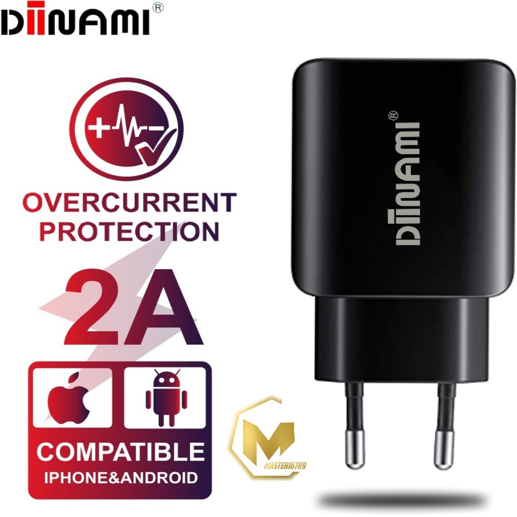 Q2 BATOK ADAPTER CASHAN DIINAMI 2.4A ORIGINAL FOR OPPO SAMSUNG REALME XIAOMI VIVO MA809