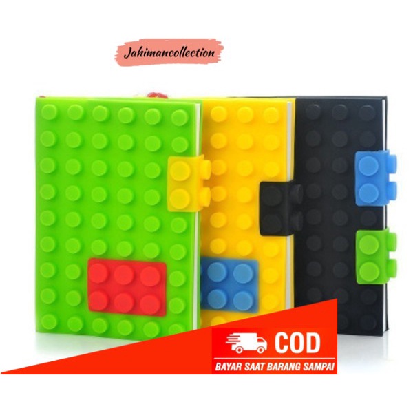 

✨ BISA COD ✨ Grosir Creative Notebook Candy Color Dairy Book Dot 3D Silicone Cover - 1 lusin