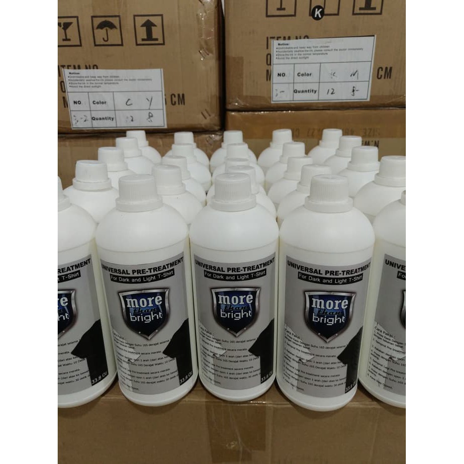 Treatment Printer DTG Murah Kaos Gelap dan Terang Universal Limited