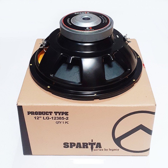 Speaker Subwoofer Legacy Sparta 12 Inch LG-12385-2 Double Coil