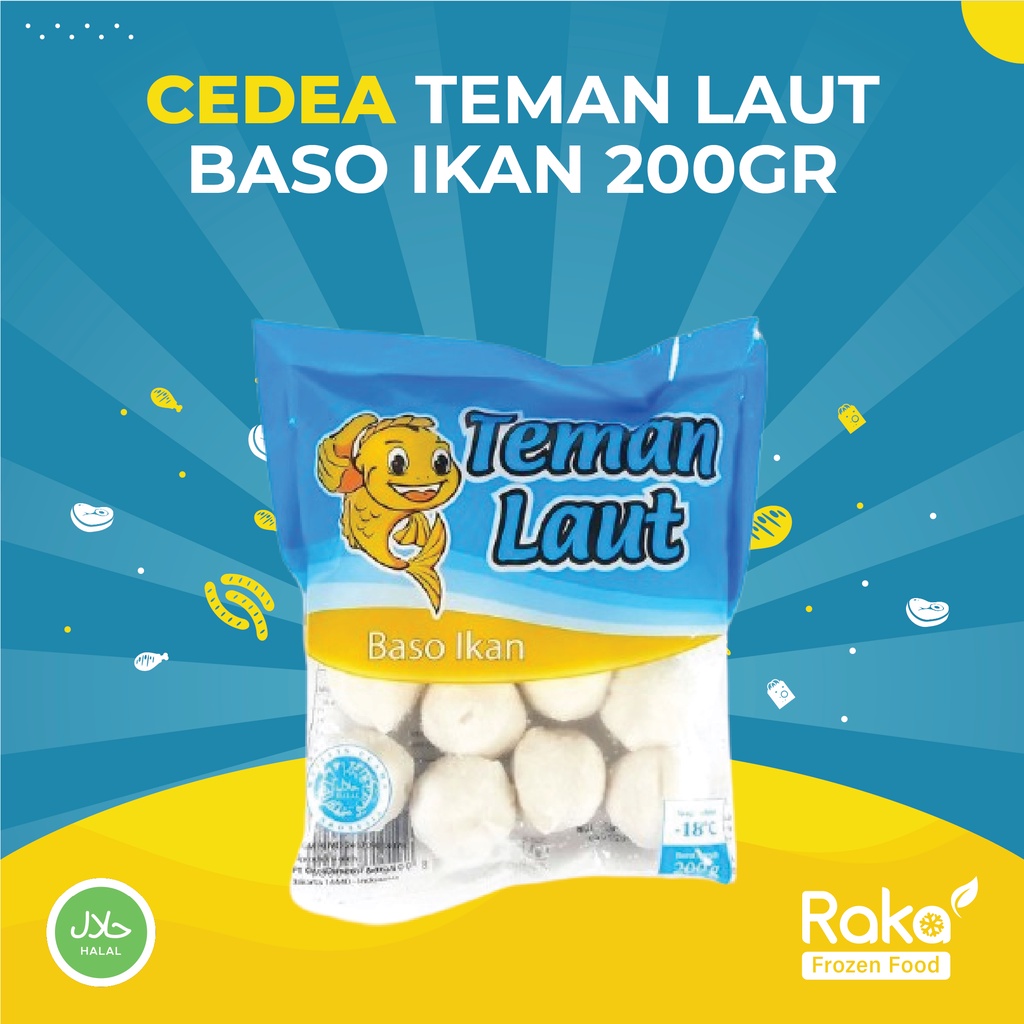 

Bakso/Baso Ikan dan Udang Cedea Teman Laut