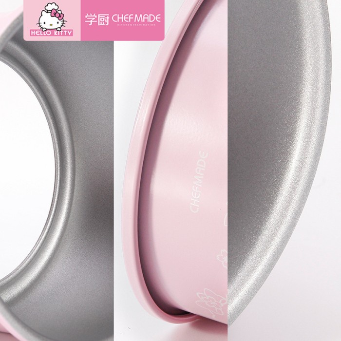 Chefmade Kitty 6inch extra deep round cake pan removable bottom KT7018