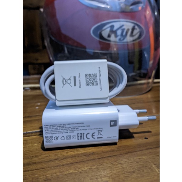 Charger Xiaomi 33Watt Bawaan Redmi Note 10 3 Watt