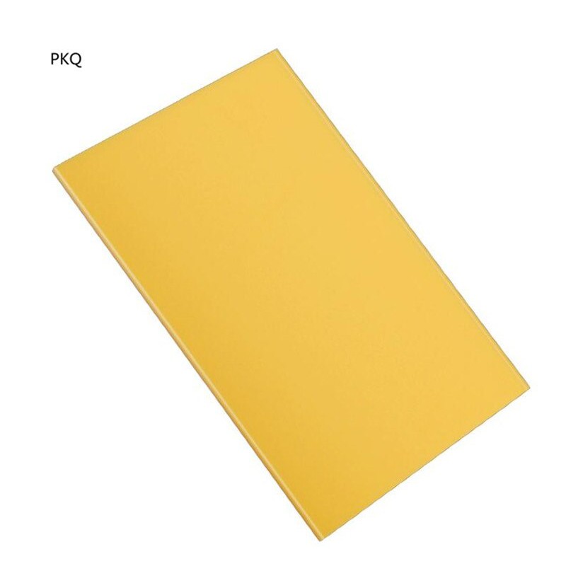 

3pcs Yellow Acrylic Perspex Sheet Cut Plastic Board Perspex Panel glass polymethyl methacrylate