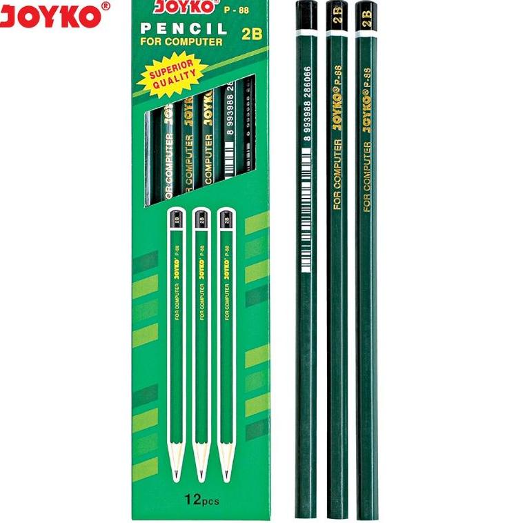 

(V3U5) ✔ PENSIL 2B JOYKO P88 ISI 12 //Promo@hari@ini