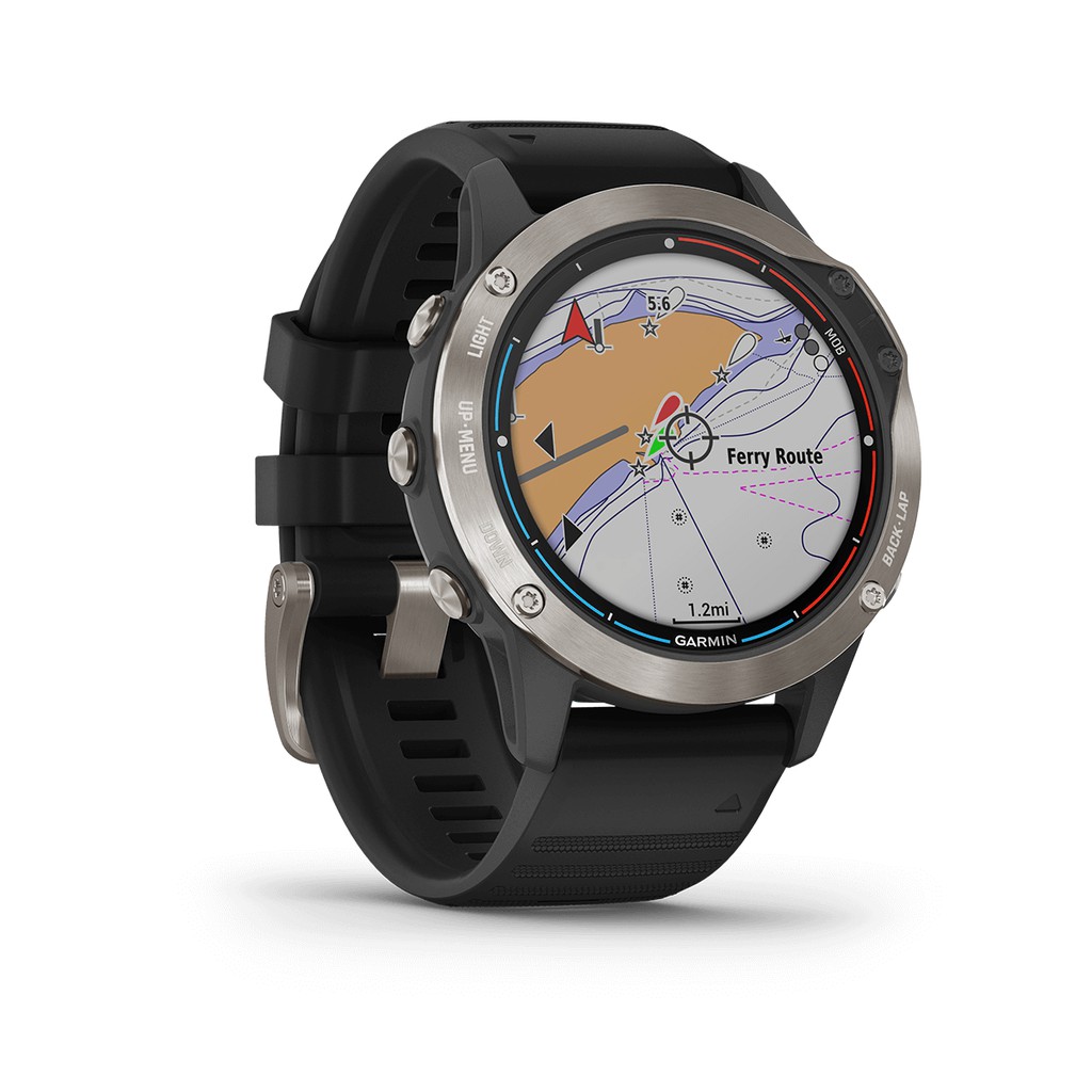 Garmin Quatix 6 Sapphire - Garansi Resmi TAM 2 Tahun