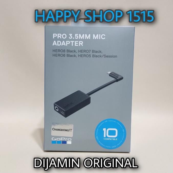 GOPRO PRO 3.5mm MIC ADAPTER / gopro mic adapter hero 5
