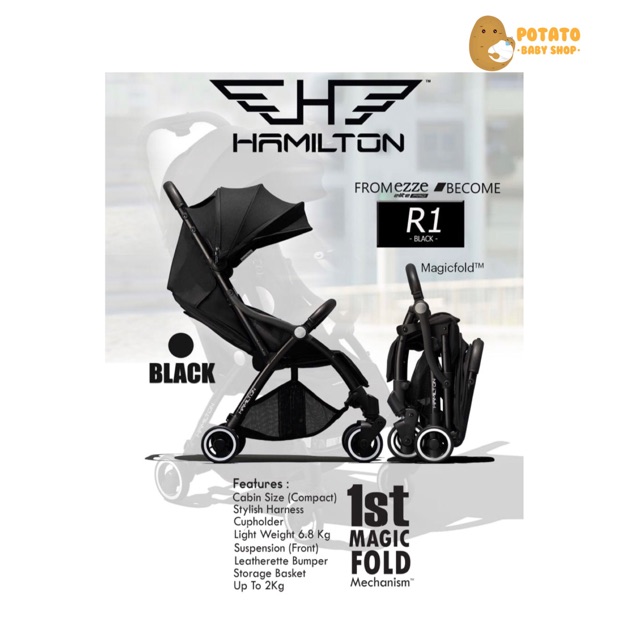 Hamilton - Ezze Elite Pro R1 Stroller