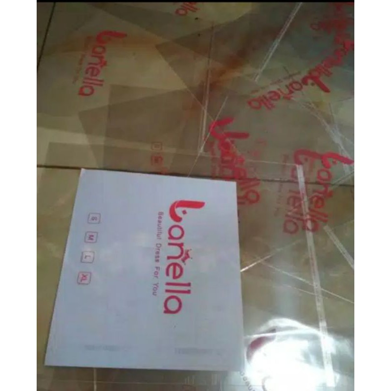 

Sablon plastik opp roti/kemasan 12x16 isi 1000pcs