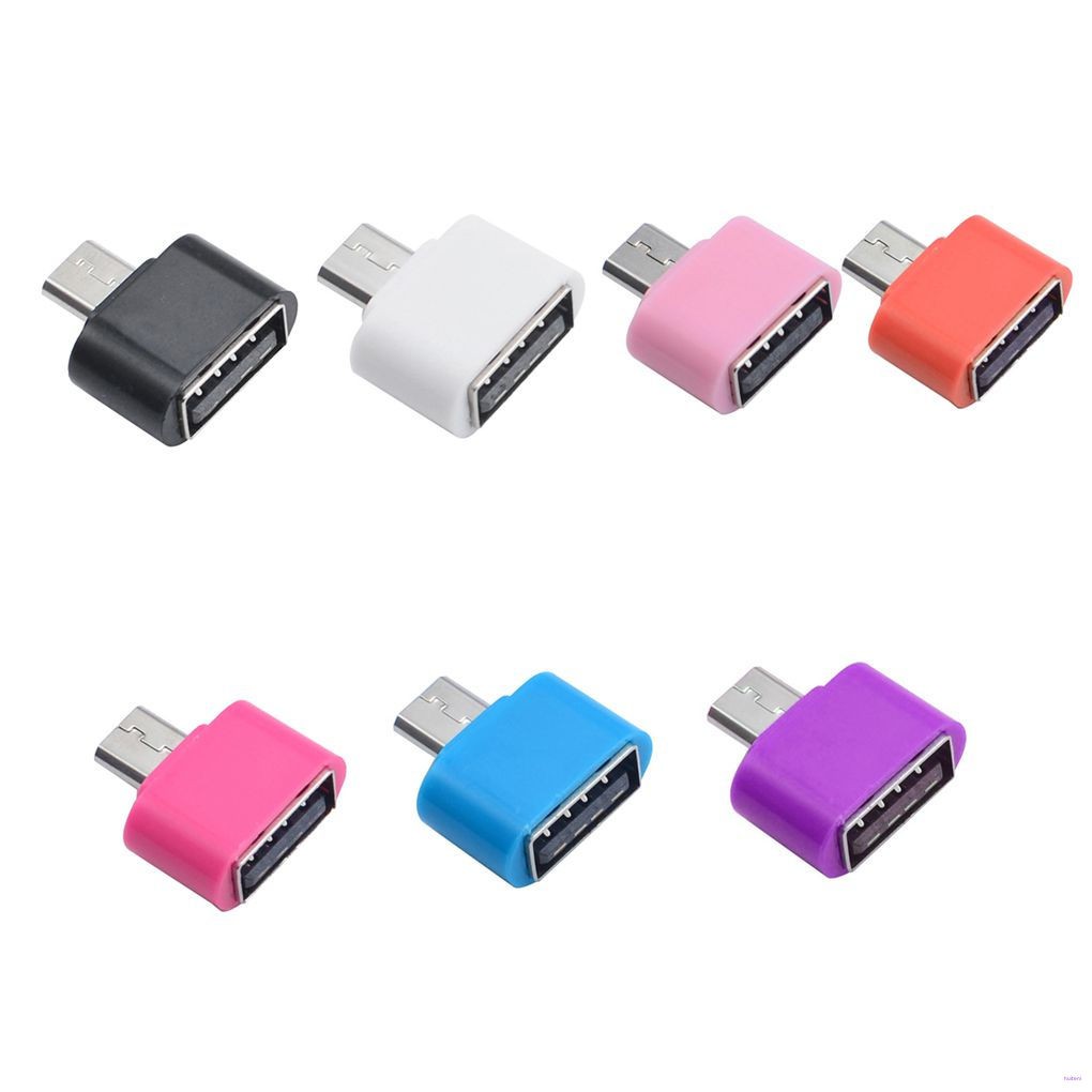 (Ready Stock) Adapter Otg Pembaca Kartu Mikro Usb Flash Mouse Keyboard Ekspansi Untuk Ponsel Tablet