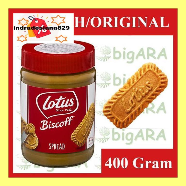 

Sf504Nind Lotus Biscoff Spread 400Gr - Smooth Original Ind504Sm