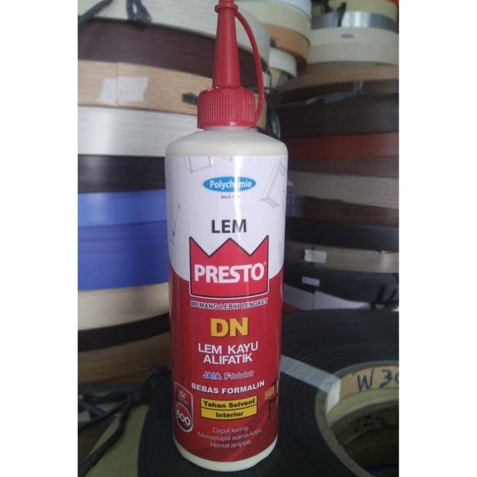 

Lem Presto Dn 600Gr / Lem Kayu / Lem Aliphatic