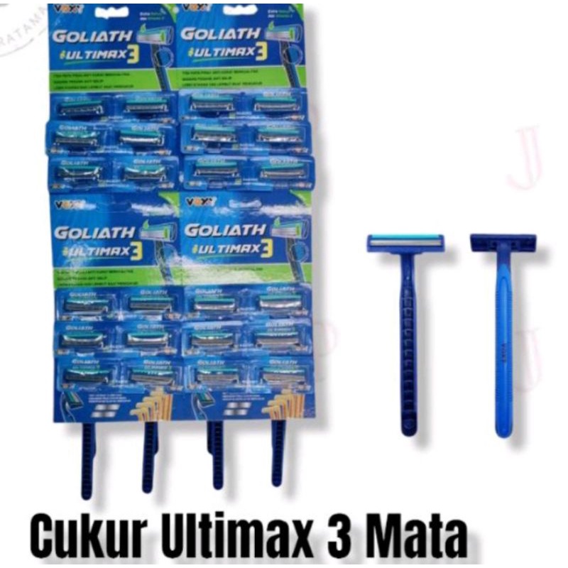 cukur jenggot goliath ultimax 3 mata 3