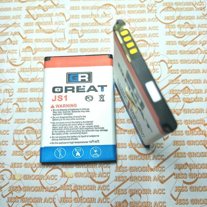 Baterai Battery GREAT Double Power BlackBerry Davis Armstrong JS1 J-S1 9220