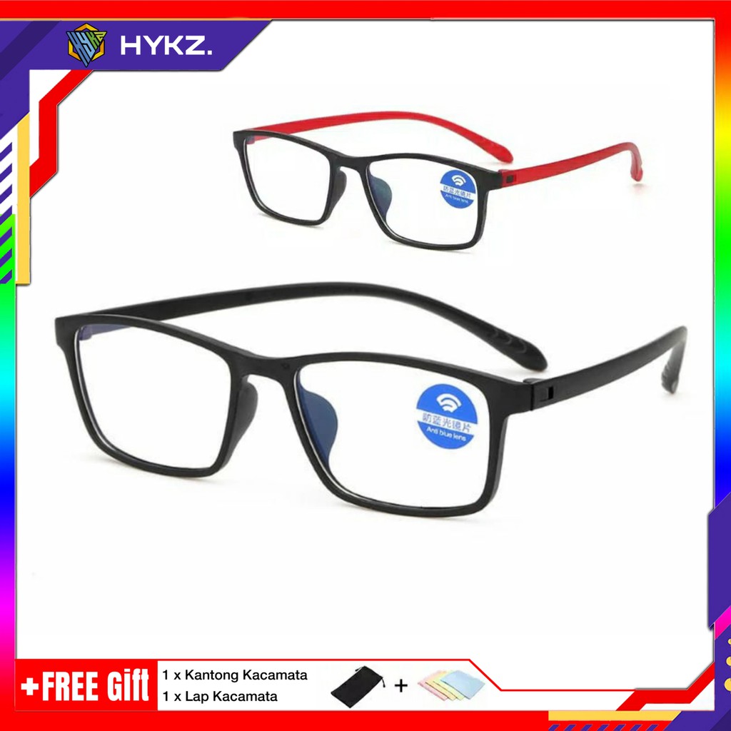 Kacamata UV-NOVA Anti Radiasi Block Blue Light 100% Import TR90X (+BONUS)