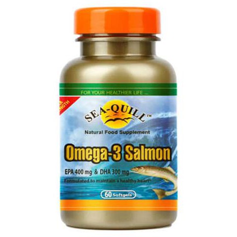 Promo Sea Quill Omega 3 Salmon ( 60 Softgel )