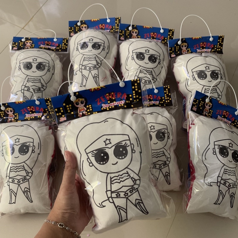 Melukis Boneka Gantung Plushies