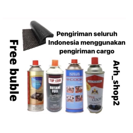 MURAH GAS PORTABLE REFIL - GAS PORTABLE - GAS HI COOK - KALENG GAS