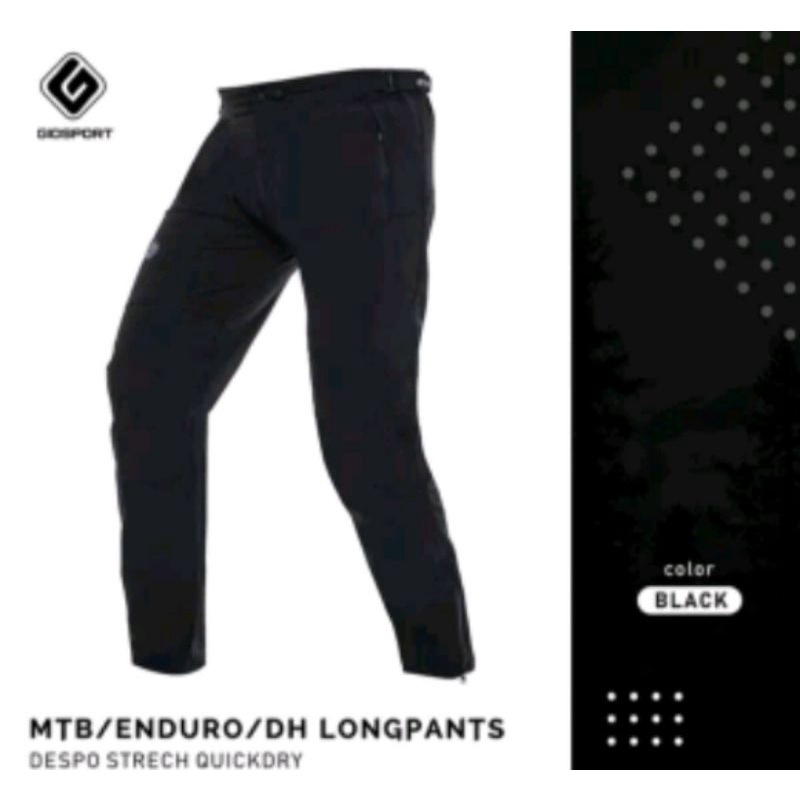 Celana sepeda MTB XC DH ENDURO giosport giossport