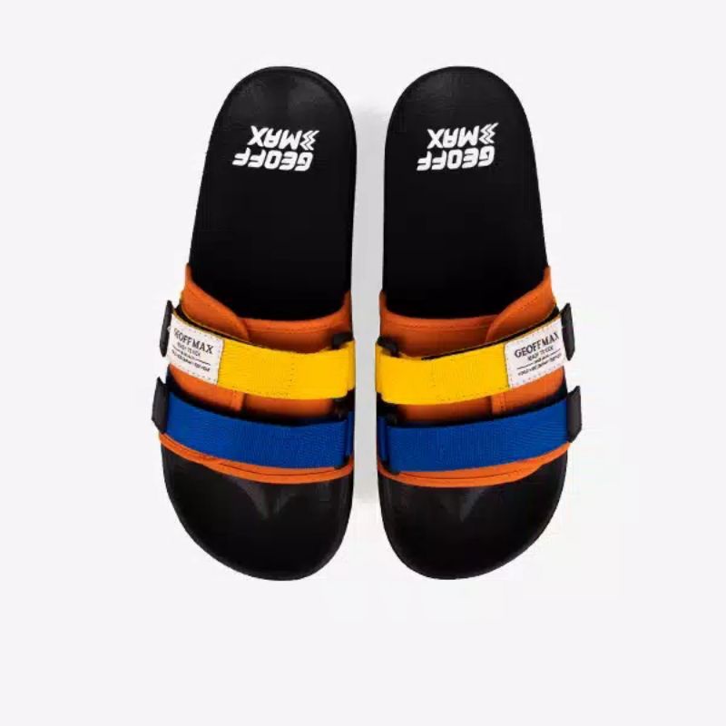 Geoffmax Sandal / Slipper Freddo Black Orange