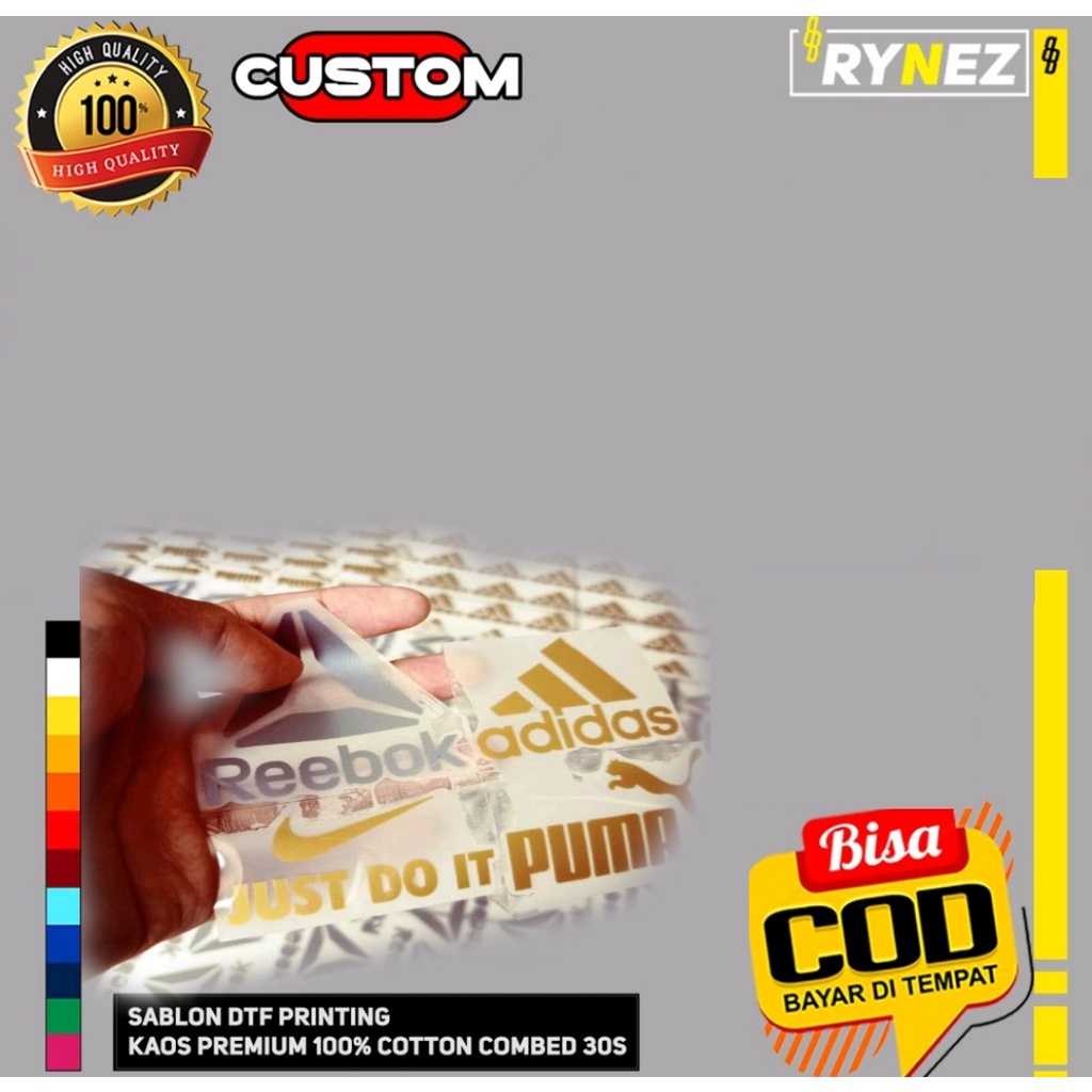 Lapakav Jasa Cutting Polyflex Logo Sablon 1 Warna