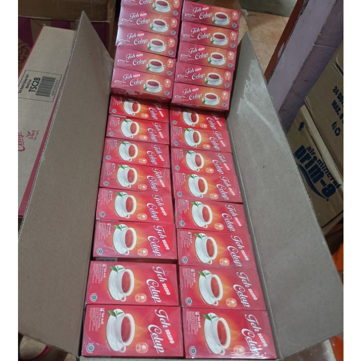 

100 Kotak Teh Celup Sosro 15 teabags (1 Dus)