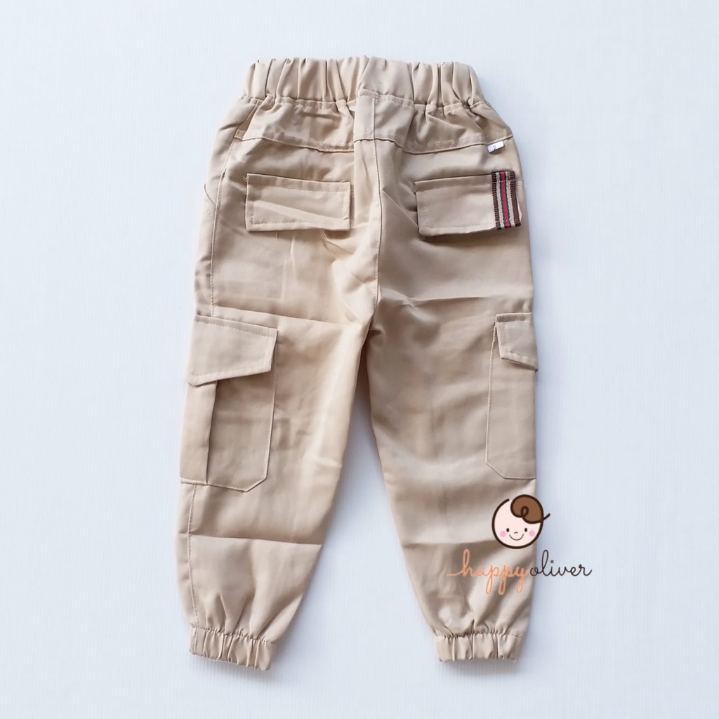 HappyOliver CELANA PANJANG CARGO A celana pants anak laki premium