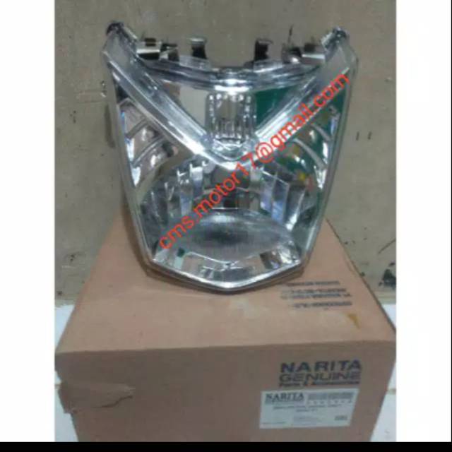 Headlamp lampu depan Honda beat fi tahun 2013-2015