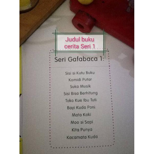 Super ready Buku Ceritera Gafa seri 1 utk anak dr umur > 3,5th, ada 10 judul, Kami cabang Resmi Gafa