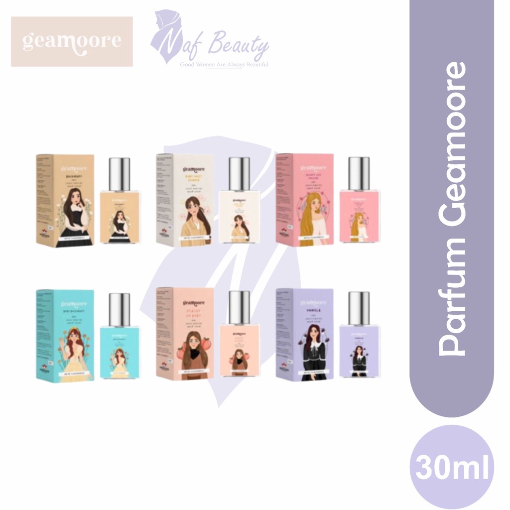 [RESELLER VIP PUSAT] PARFUM GEAMOORE 30ML VIRAL (FREE GIFT)