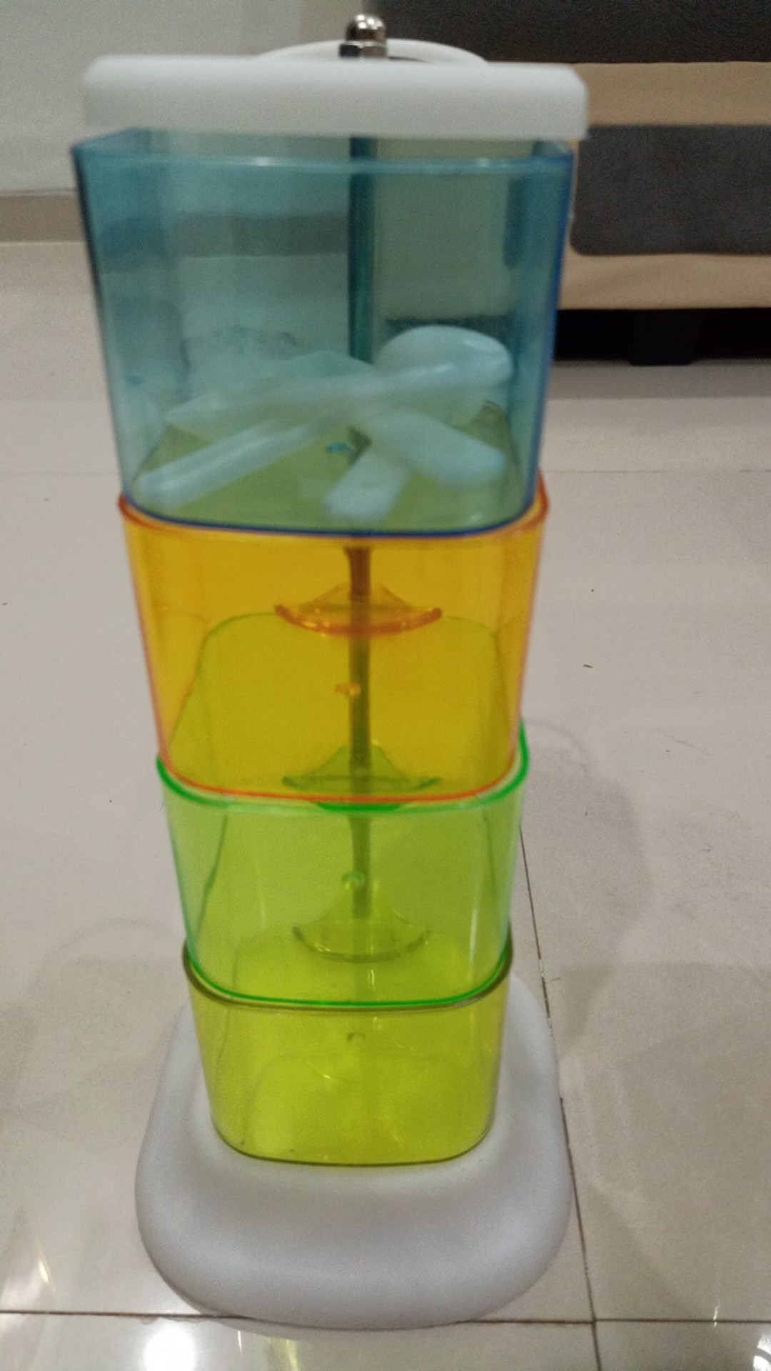 Rak Tempat Bumbu Dapur 4in1 Susun Tingkat 4 In 1 / Seasoning Box - X168