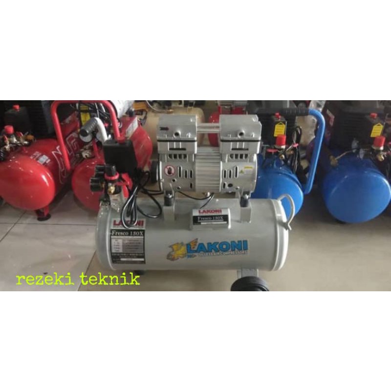 Kompresor Lakoni Fresco 130X - Oiless Air Compressors Lakoni Fresco 130 x