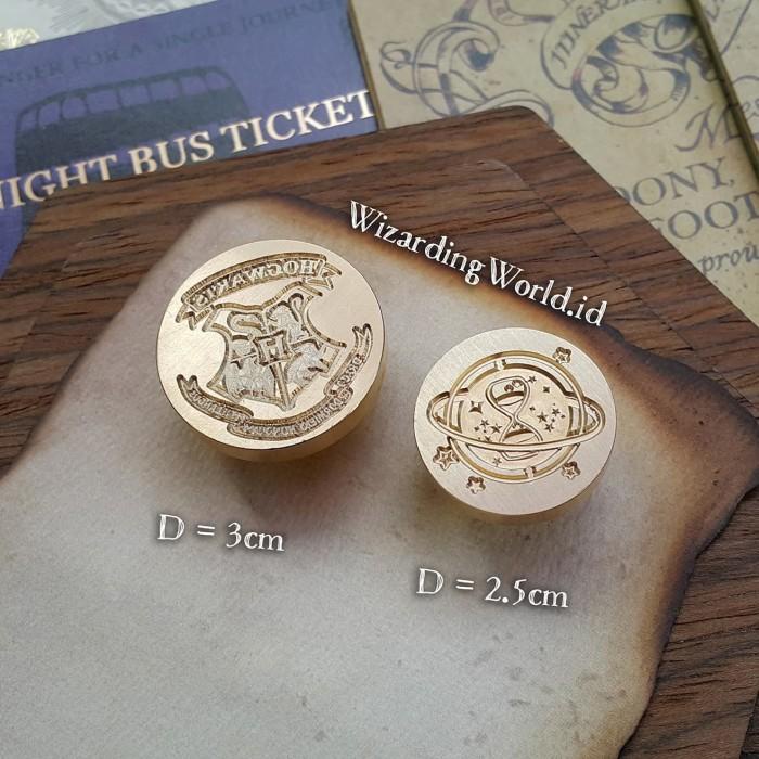 

Stempel / Stamp Wax Seal Emblem Stempel Lilin Segel Hogwarts Harry Potter Surat