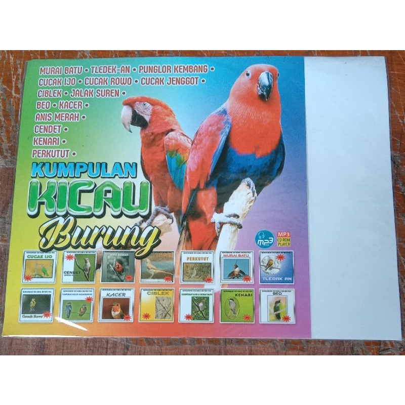 Kaset MP3 musik Kumpulan kicau burung