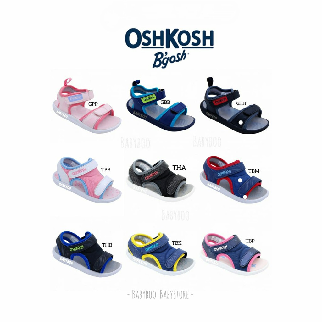 OSHKOSH Sepatu Sandal Balita dan Bayi | Baby and Toddler Shoes Toezone / Prewalker | Osh Kosh Gibson