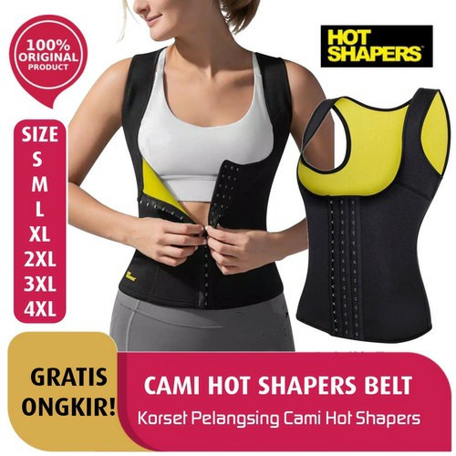 HOT SHAPER CAMI WAIST CINCHER ROMPI PELANGSING PENGECIL PERUT ORIGINAL DENGAN BOX