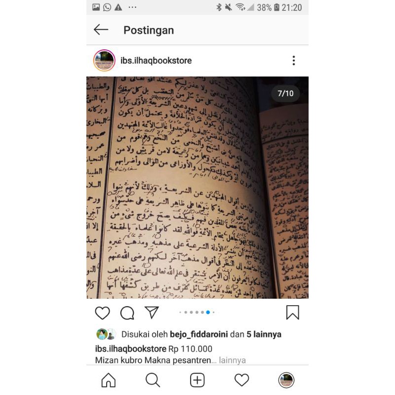 Mizan kubro makna pesantren lengkap