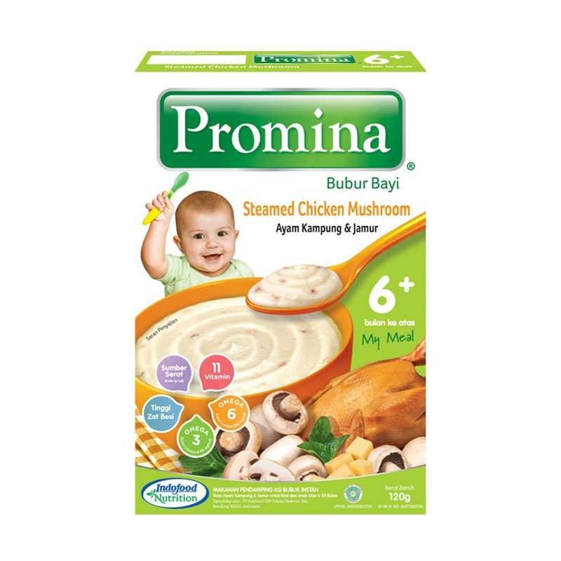 Promo Promina Bubur Bayi 6 120 Gr 7 Varian Rasa Mpasi Bayi Shopee Indonesia