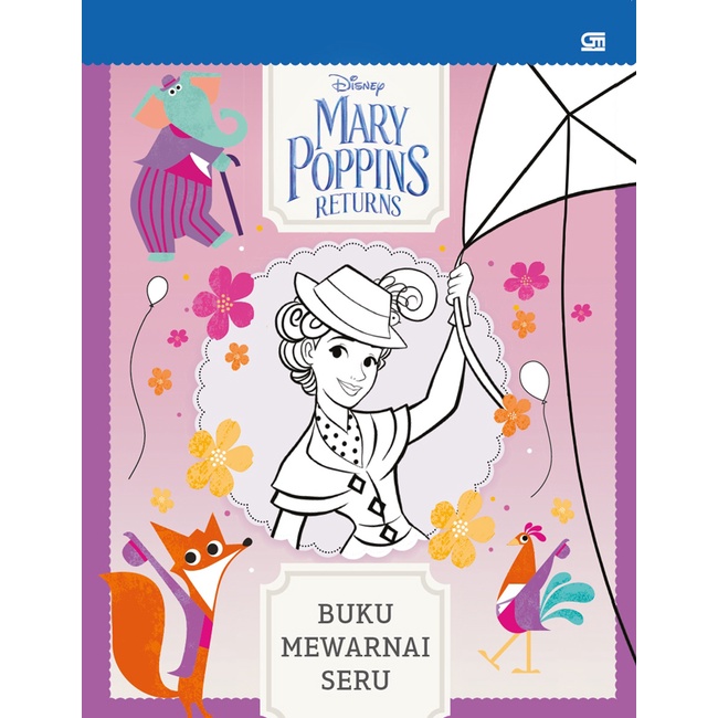 

Gramedia Bandung - MARY POPPINS RETURNS: BUKU MEWARNAI SERU