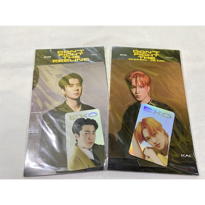 READY STOCK EXO DFTF HOLOGRAM PHOTOCARD KAI SEHUN