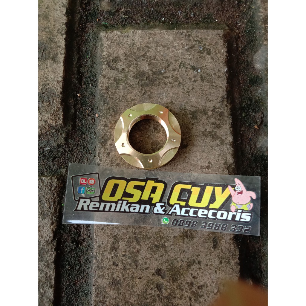 pangkon dudukan kunci kontak cg cb ring kontak kuningan-ring kontak kuningan