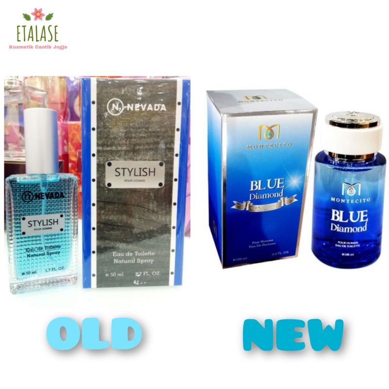 [New Package] Nevada Stylish/ Montecito Blue Diamond Eau De Toillete 100ml 100% Original